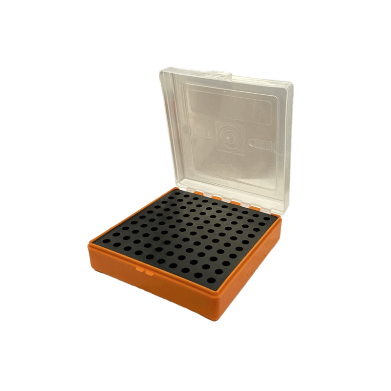 SCATOLA 100 COLPI cal. 22LR - 25 Acp - 17 Match ORANGE