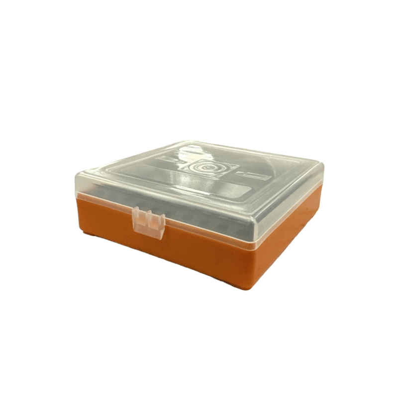 SCATOLA 100 COLPI cal. 22LR - 25 Acp - 17 Match ORANGE - immagine 2