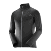 MAGLIA/PILE - SALOMON - UOMO - DISCOVERY FZ M Black MIDLAYER JACKET