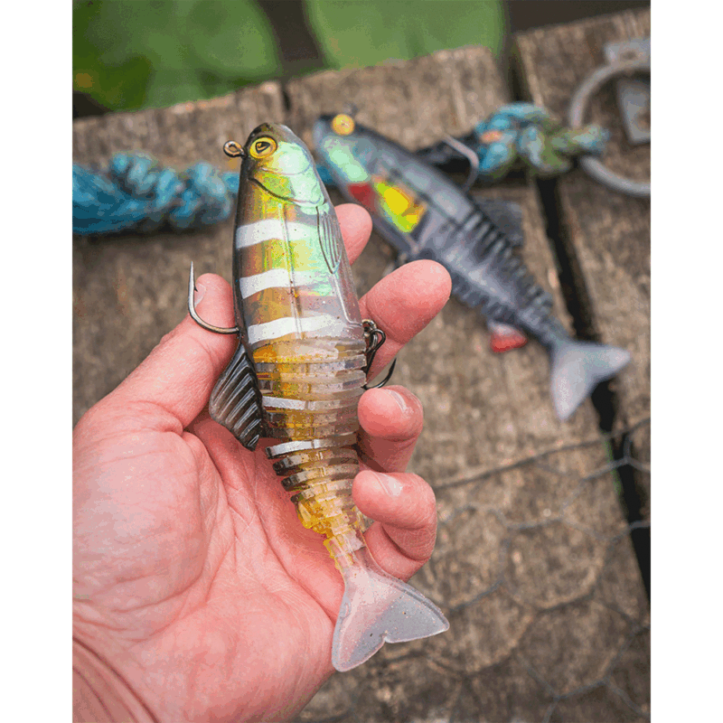 FOX RAGE - JOINTED REPLICANT® 18cm (7") 80g Ghost Ayu - immagine 4