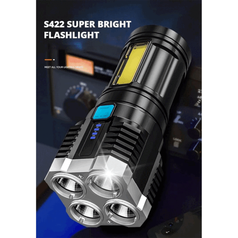 TORCIA A 4 LED ALTA ILLUMINAZIONE - immagine 11