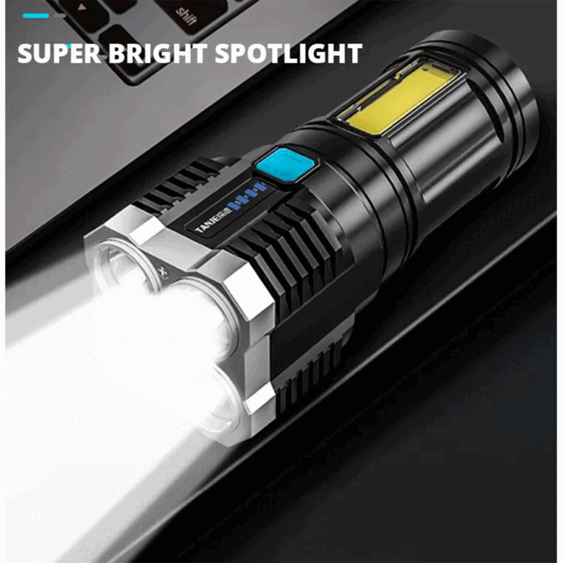 TORCIA A 4 LED ALTA ILLUMINAZIONE - immagine 4