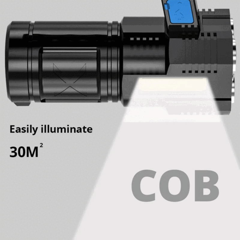 TORCIA A 4 LED ALTA ILLUMINAZIONE - immagine 6
