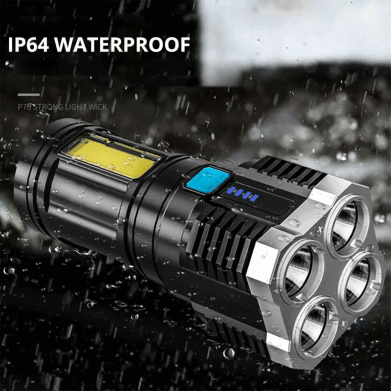TORCIA A 4 LED ALTA ILLUMINAZIONE - immagine 9