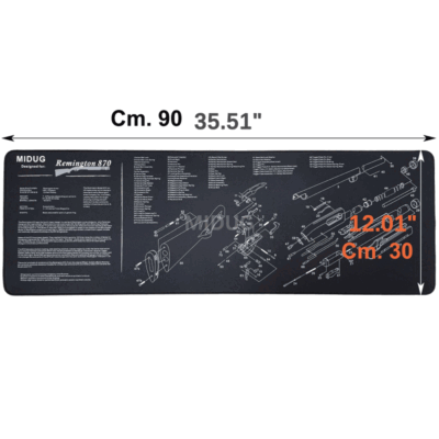 TAPPETINO PULIZIA ARMI REMINGTON