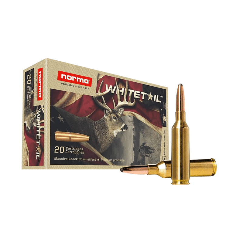 MUNIZIONI - NORMA - WHITETAIL 6,5 PRC 9,1g / 140gr