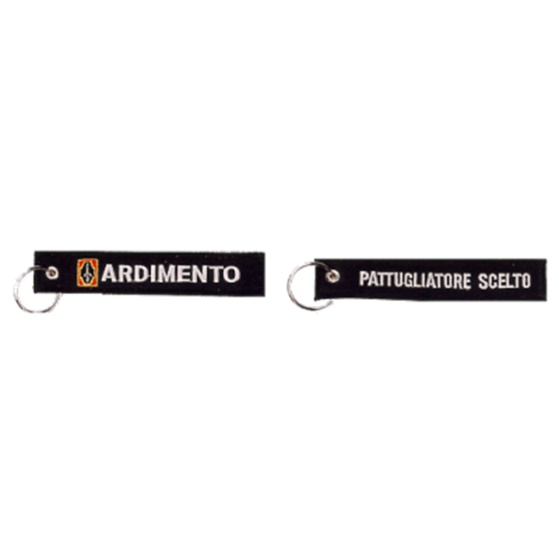 PORTACHIAVI ARDIMENTO/PATTUGLIATORE SCELTO NERO
