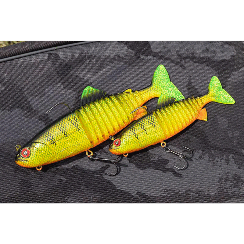 FOX RAGE - ULTRA UV JOINTED REPLICANT® 15cm (6") 60g Natural Perch - immagine 2