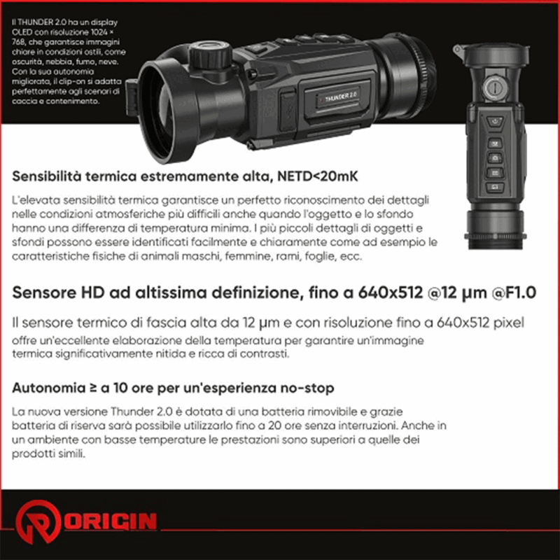 HIKMICRO - THUNDER 2.0 TQ35CR Lens 35mm - immagine 2
