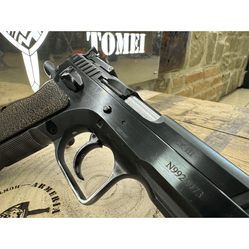 USATO - PISTOLA - TANFOGLIO MOD. STOCK III cal. 9x21 - immagine 5