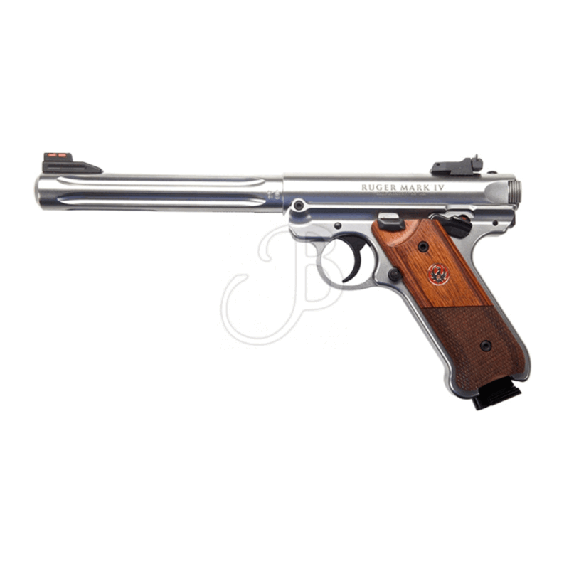 PISTOLA - RUGER - MKIV HUNTER .22LR 6.7/8 SS-FLT +1C - immagine 2