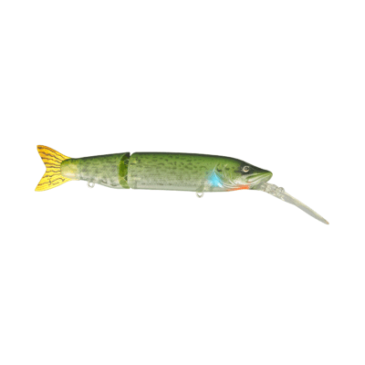 SPRO - KAMINARI PIKE Metallic Green Pike Sinking