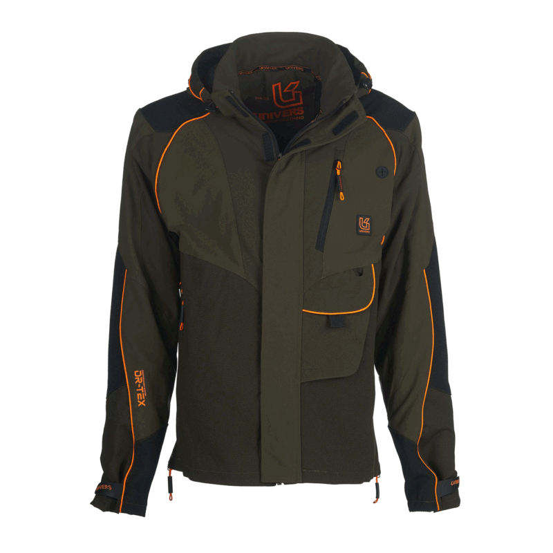 GIACCA - UOMO - UNIVERS - LAVAREDO W/R VERDE/ARANCIO