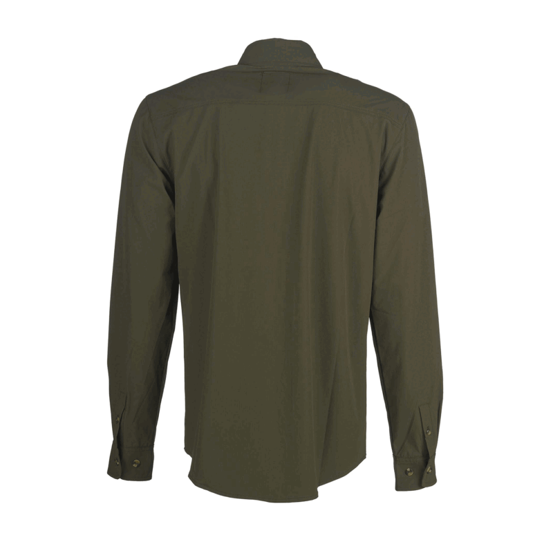UNIVERS - CAMICIA PINZOLO 4-WAY STRETCH VERDE - immagine 2