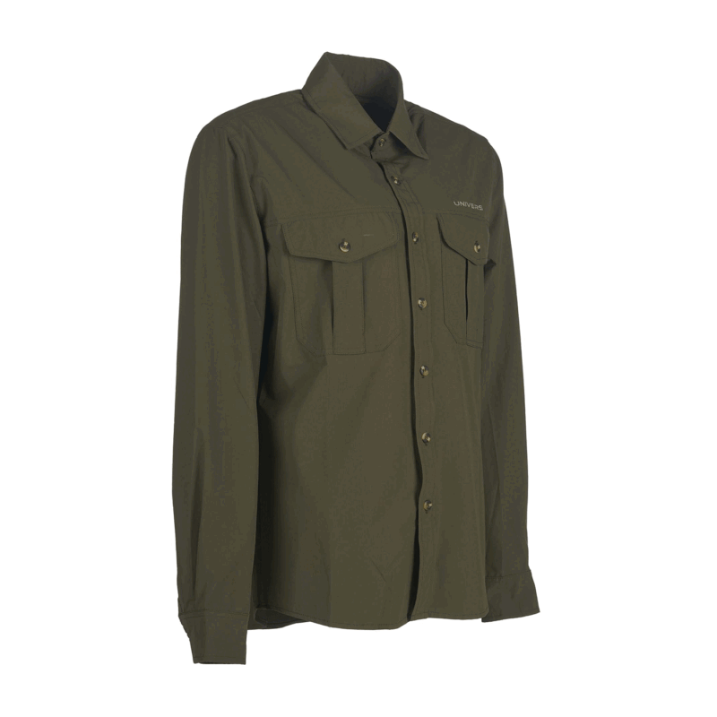 UNIVERS - CAMICIA PINZOLO 4-WAY STRETCH VERDE - immagine 4