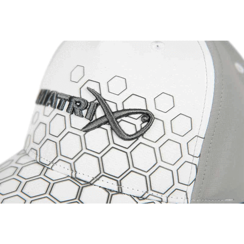 CAPPELLO - MATRIX - HEX PRINT BASEBALL CAP White - immagine 2