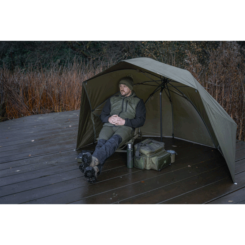 OMBRELLONE - KORUM - PROGRESS GRAPHITE BROLLY SHELTER 50" - immagine 4