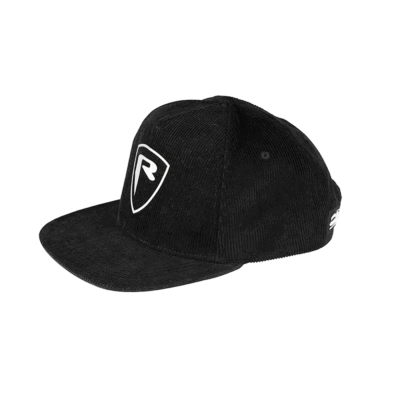 CAPPELLO - FOX RAGE - CORD FLAT PEAK CAP / BLACK