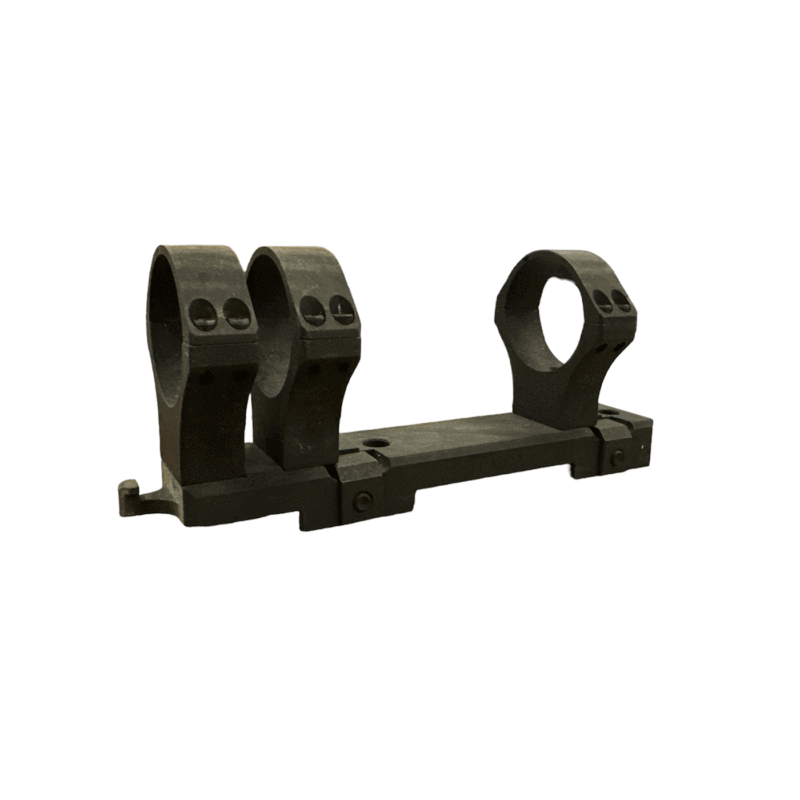 SAKO - TACTICAL SCOPE MOUNT PICATINNY/WEAVER RAIL 34mm TUBE MEDIUM, PHOSPHATED, 0 MOA