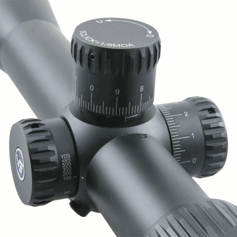 OTTICA - VECTOR OPTICS - MINOTAUR GENII 12-60x60 DOT 34mm Tube | 1/8MOA | Zero-Stop - immagine 6