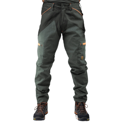 VIENT COLLECTION - PANTALONE - CANVAS VP03 Olive/Arancio
