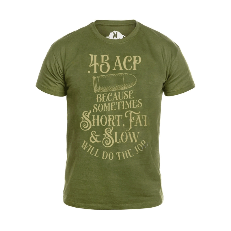 WAR HOG - T-SHIRT - .45 ACP Verde