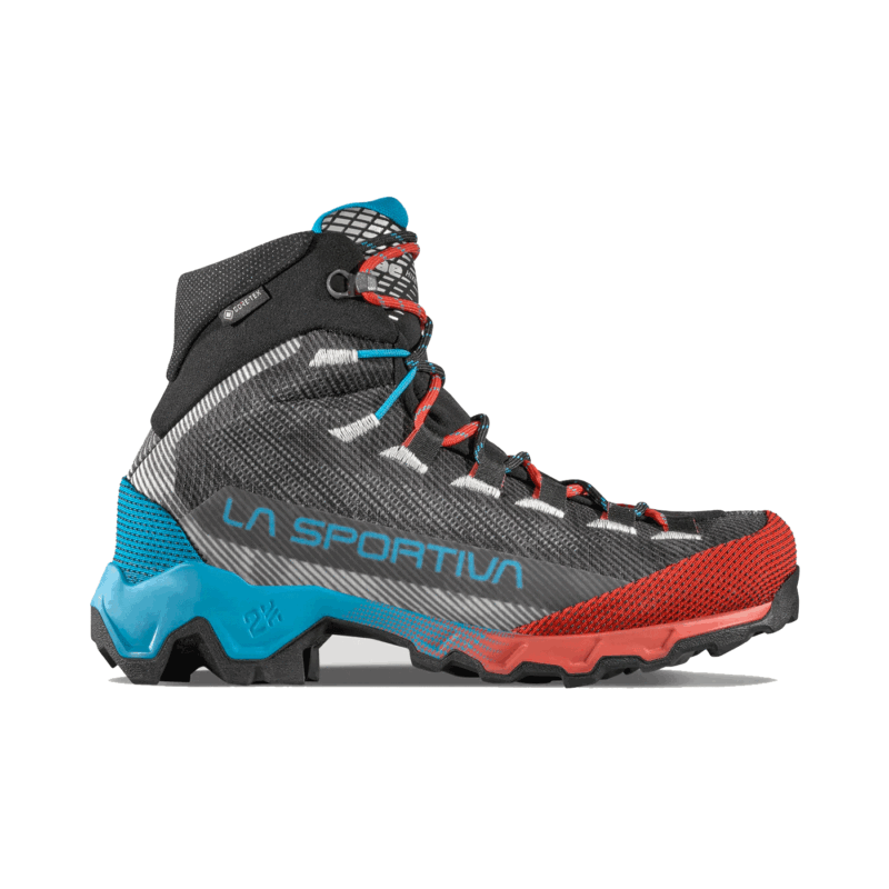 SCARPONI - DONNA - LA SPORTIVA - AEQUILIBRIUM HIKE GTX Carbon/Malibu Blue - immagine 3