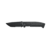 COLTELLO - WALTHER/UMAREX - PDP STEEL FRAME TANTO FOLDER SERRATED, black