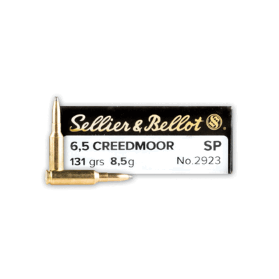 SELLIER & BELLOT - 6,5 CREEDMOOR SP 131grs 8,5g No. 2923 (20pz)