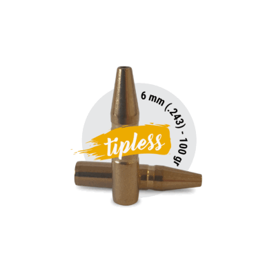 PALLE - FOX BULLETS - CLASSIC HUNTER CAL. 6mm (.243) 100g Tipless (50pz)