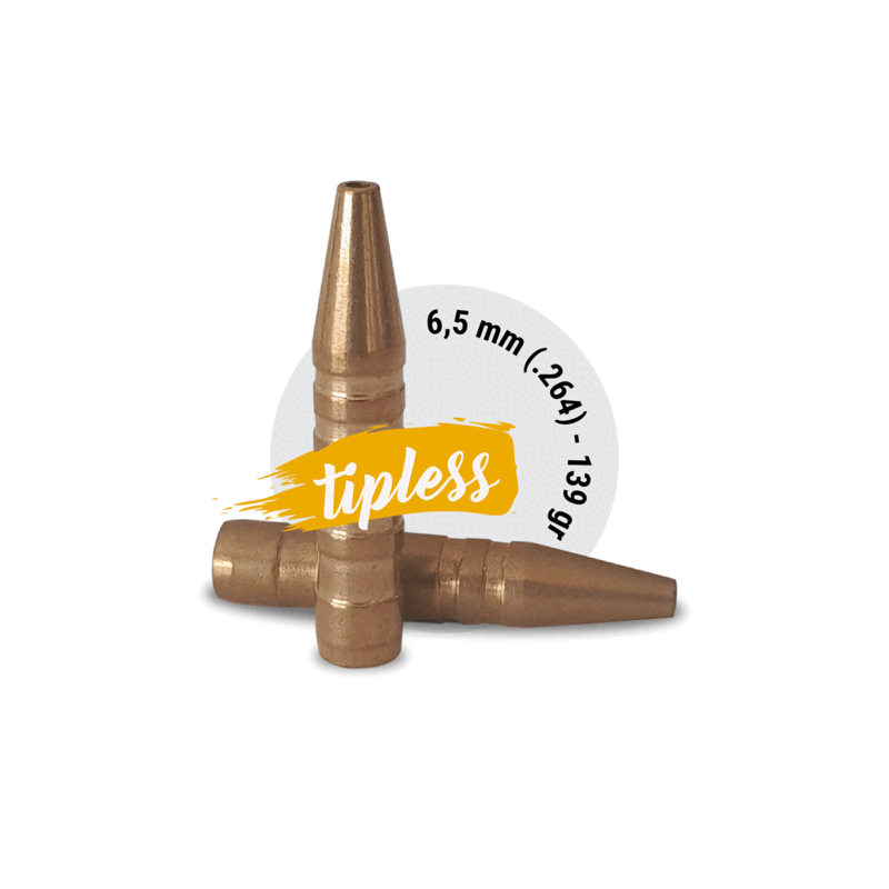 PALLE - FOX BULLETS - CLASSIC HUNTER CAL. 6,5mm (.264) 139g Tipless (50pz)