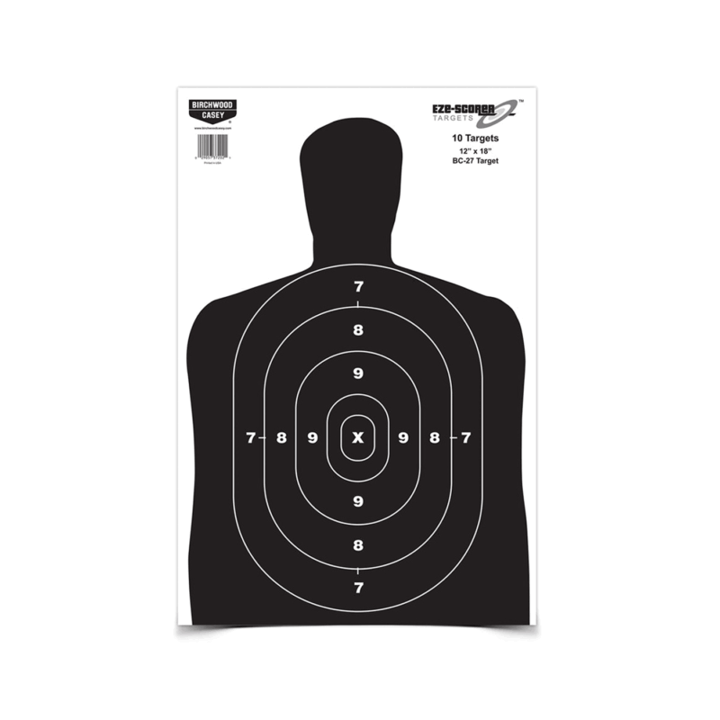 BIRCHWOOD - SAGOMA BERSAGLIO EZE-SCORER™ 12"X18" BC-27 TARGET