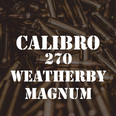 CALIBRO 270 WEATHERBY MAGNUM