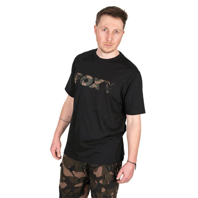T-Shirt Fox Mimetica Camo 100% Cotone – Unisex Taglie S M L XL XXL XXXL