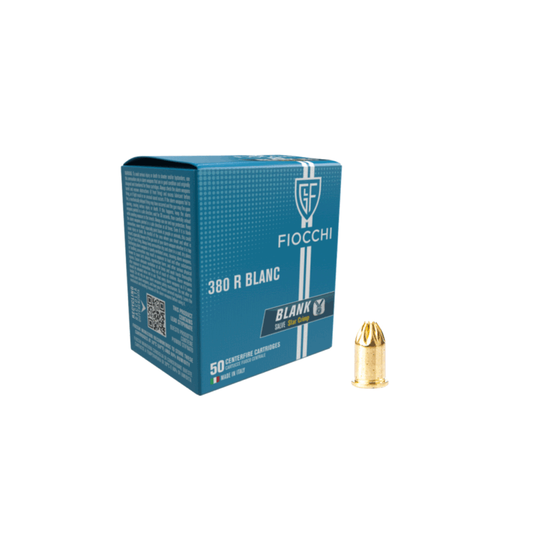 MUNIZIONI A SALVE - FIOCCHI - 380 R BLANC (50pz)