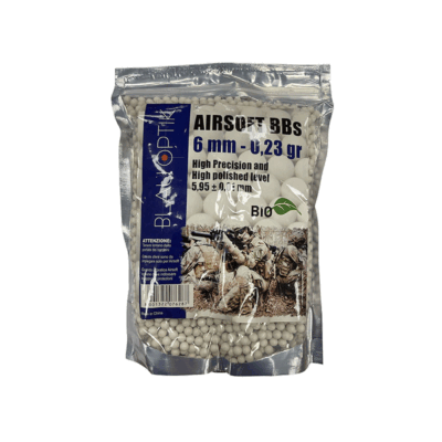 BLAU OPTIK - PALLINI SOFT AIR BIO CAL 6 MM / 0,20 GR (1KG)