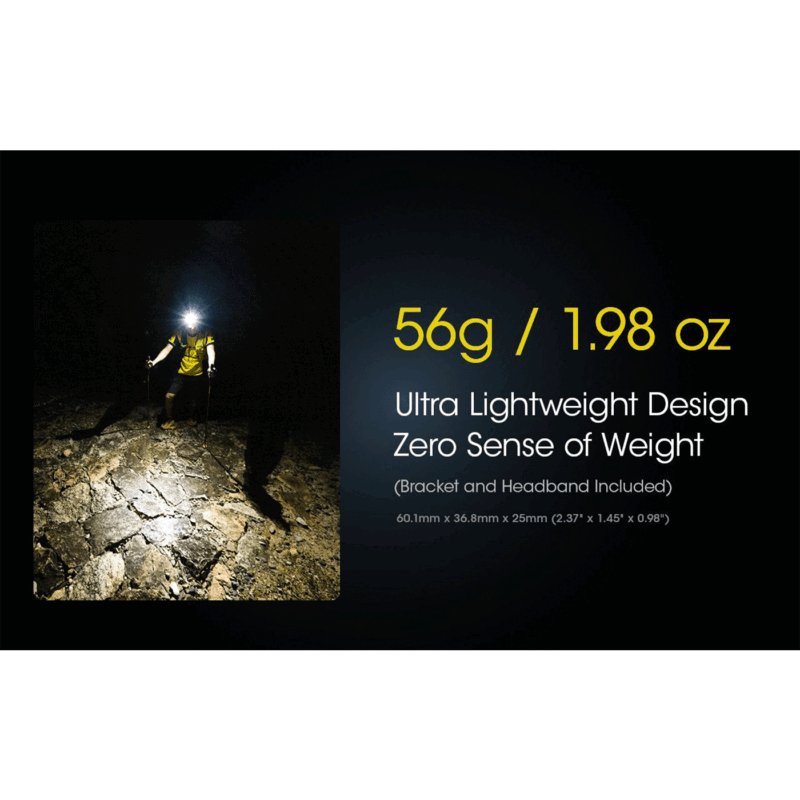 TORCIA FRONTALE - NITECORE - NU25 400 LUMENS - immagine 13