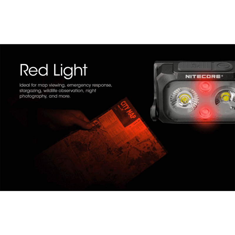 TORCIA FRONTALE - NITECORE - NU25 400 LUMENS - immagine 9