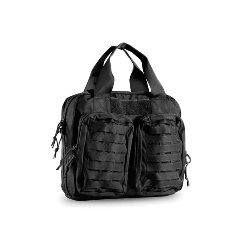 NERG OPEN LAND - BORSA - SHOOTING RANGE BAG 600D WITH SHOULDER BELT BLACK