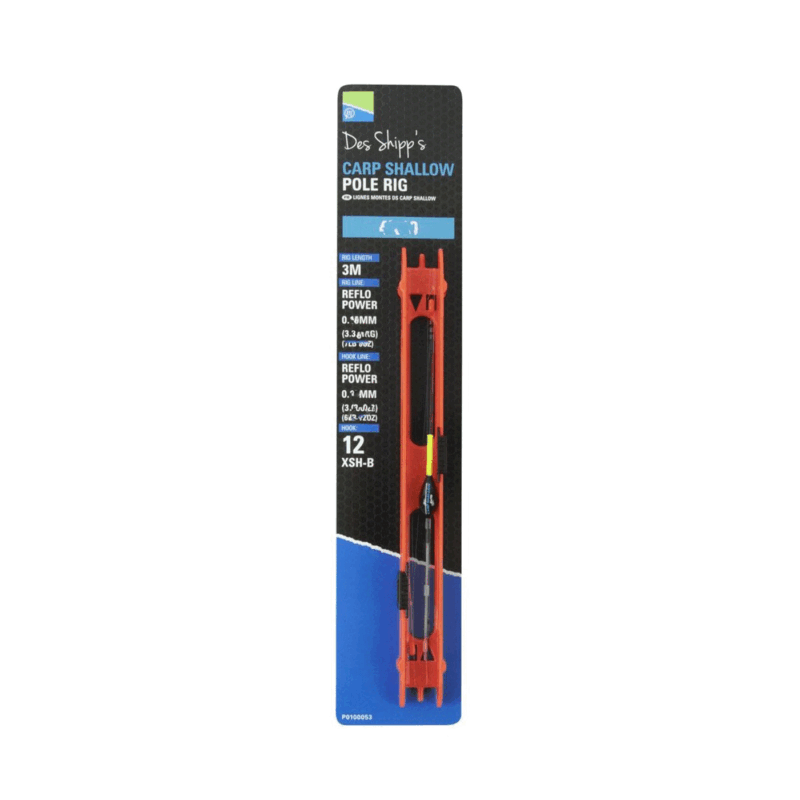 PRESTON - CARP SHALLOW POLE RIG 4x14