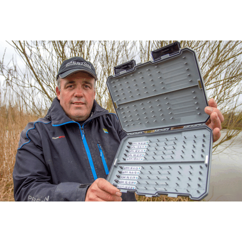 PRESTON - BOX PORTA FINALI ABSOLUTE ALL-ROUND HOOKLENGTH BOX - immagine 3