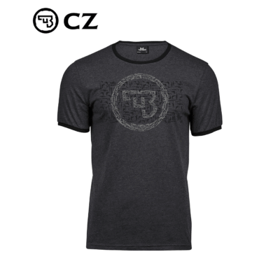 CZ - T-SHIRT LOGO GREY