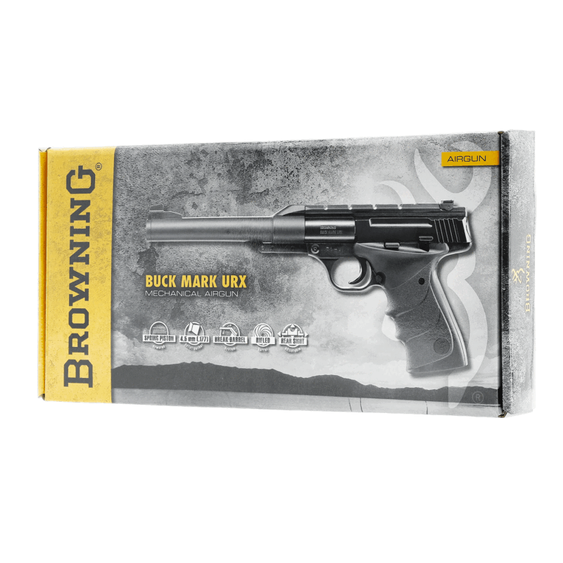 PISTOLA CO2 - UMAREX BROWNING BUCK MARK URX BLACK 4.5MM (PELLET) - immagine 4