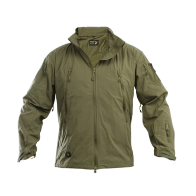 SBB - GIACCA ANTIVENTO SHARK SKIN Verde Oliva