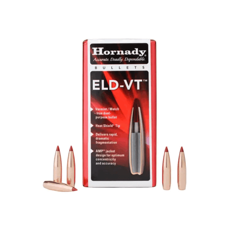 HORNADY - PALLE - 6mm 80 gr ELD-VT™ (100 PZ) -24372