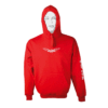 MILO - FELPA TOM ROSSA CON CAPPUCCIO