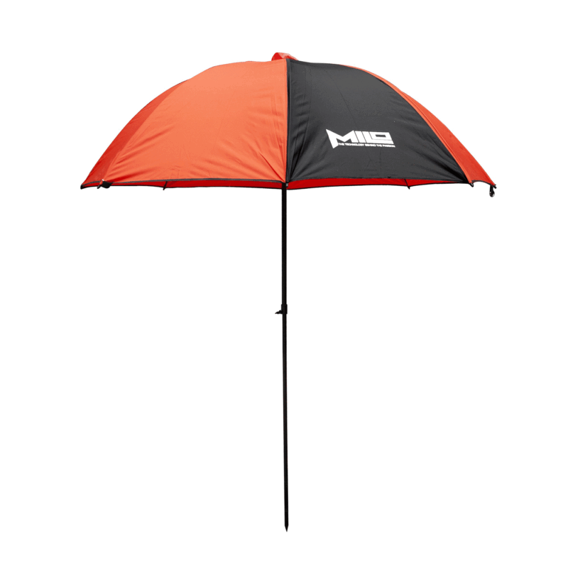MILO - OMBRELLONE NYLON 2,50mt ROSSO/NERO