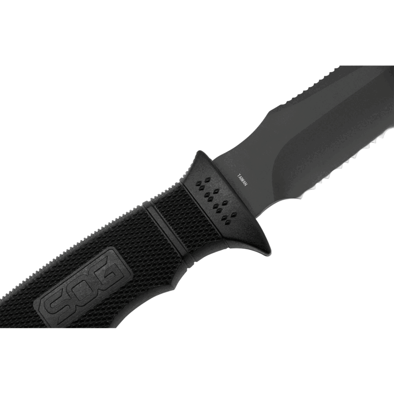 COLTELLO - SOG - SEAL PUP ELITE - BLACK HALF SERR KYDEX SHEATH - immagine 5