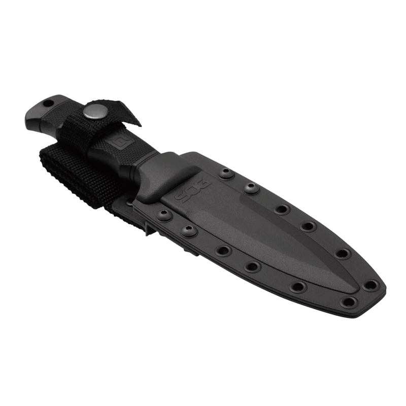 COLTELLO - SOG - SEAL PUP ELITE - BLACK HALF SERR KYDEX SHEATH - immagine 6