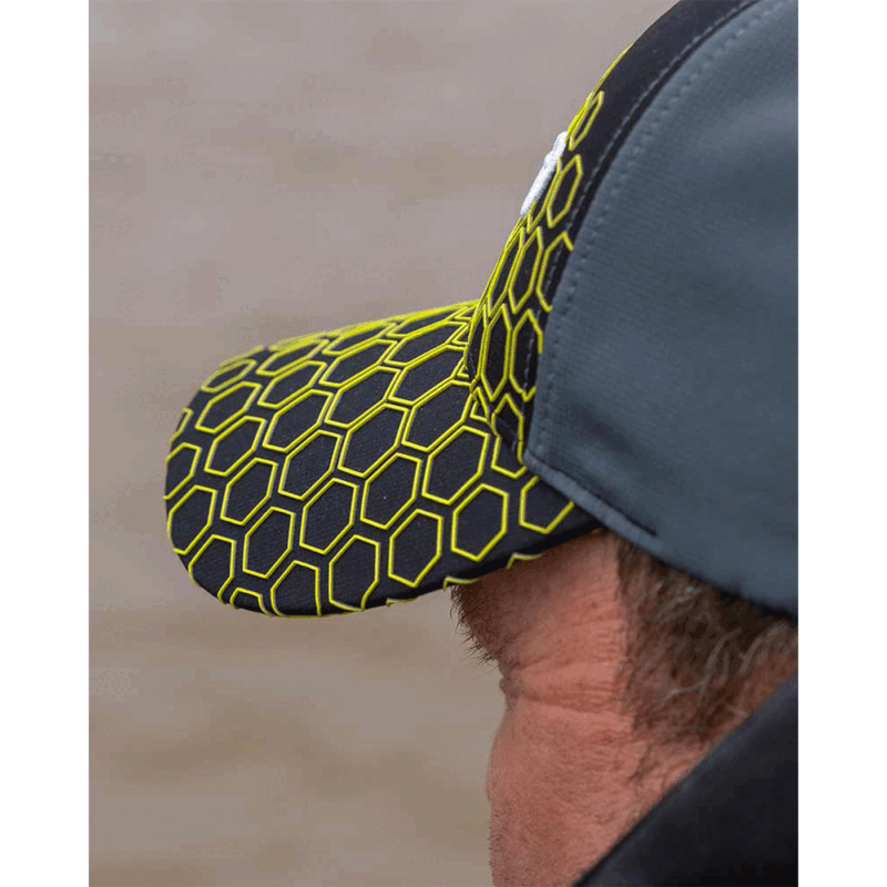 CAPPELLO - MATRIX - HEX PRINT BASEBALL CAP Black - immagine 5